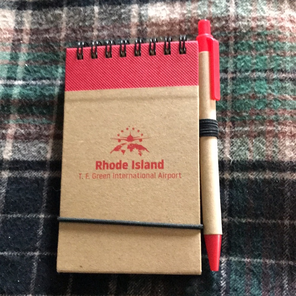 NWT International Airport Luggage Tag and Notepad Set - Picture 2 of 5